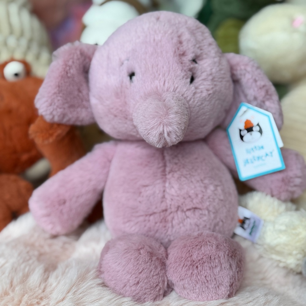 RARE Jellycat Ottie the Elephant Plush – Retired – New With Tags